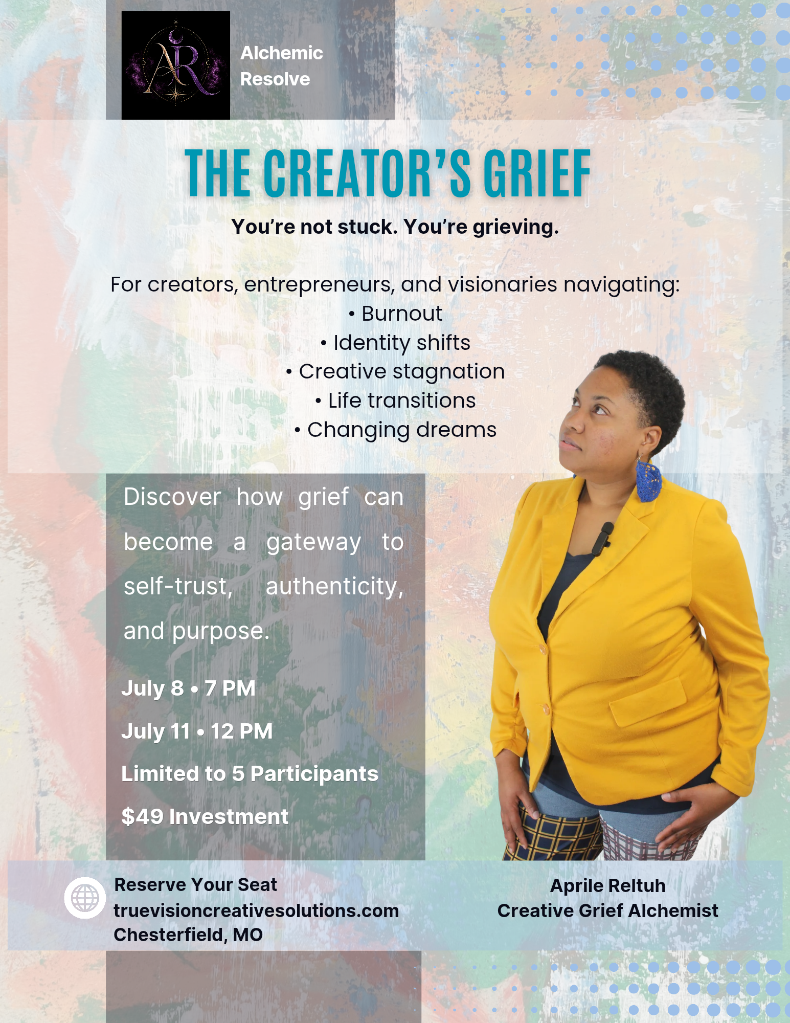 The Creators Grief Workshop Experience