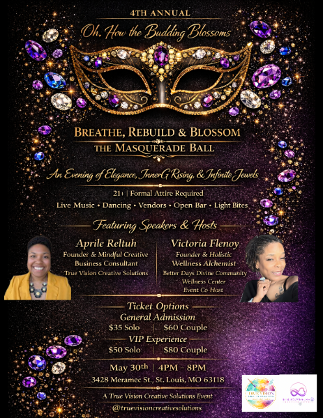 Breathe, Rebuild & Blossom Masquerade Ball