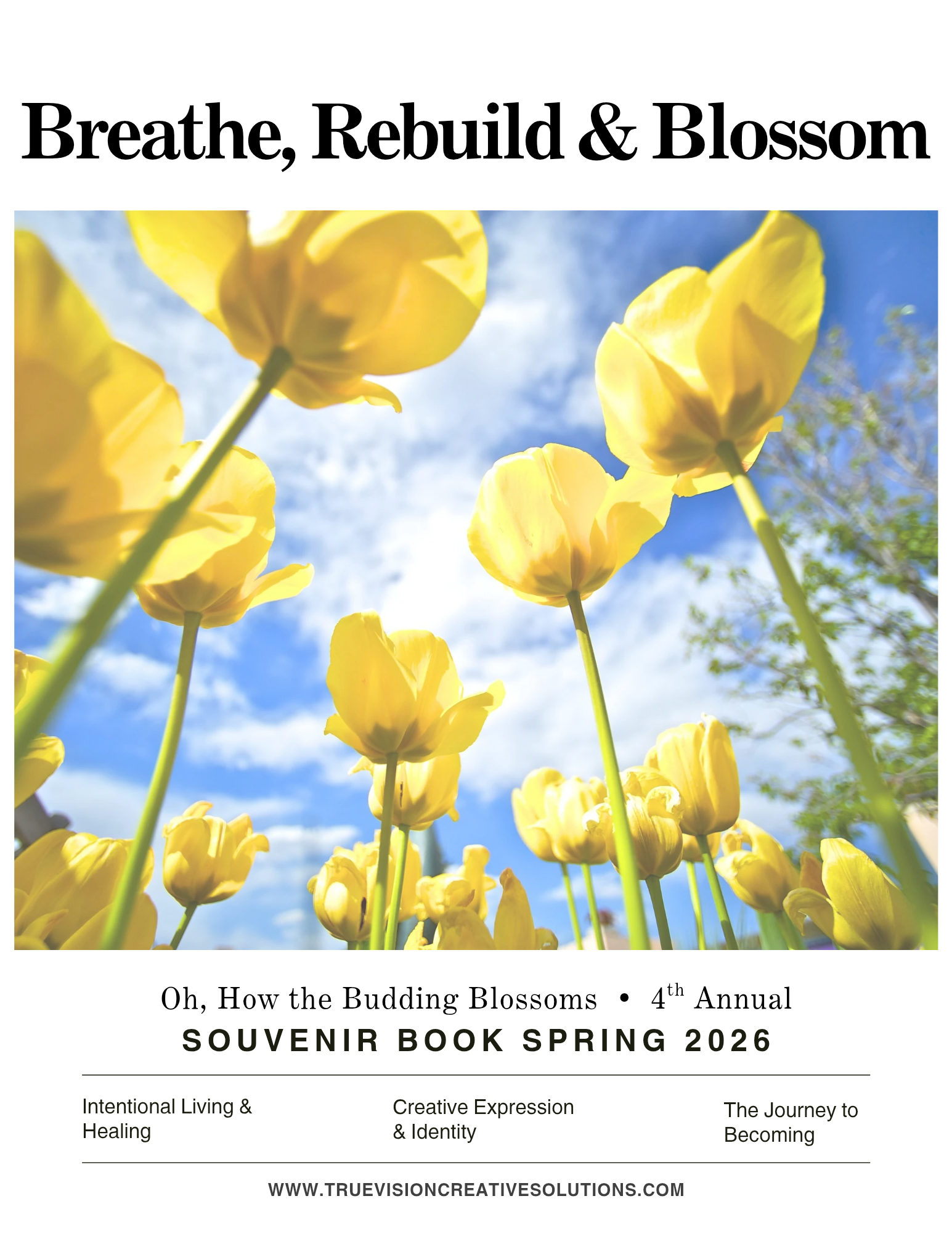 Breathe, Rebuild & Blossom: Souvenir Book (Spring 2026)
